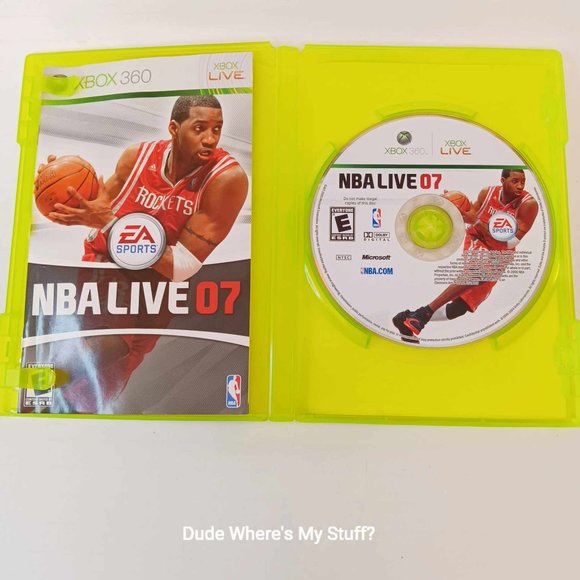 EA Sports NBA Live 07 - NBA For XBOX 360 - Rated E For Everyone - Picture 2 of 3